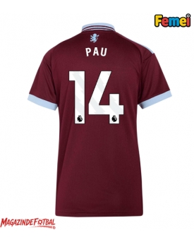 Aston Villa Pau Torres #14 Tricou Fotbal Replică 2026-27 Femei Acasa Aston Villa Pau Torres #14 Tricou Fotbal Replică 2026-27 Femei Acasa